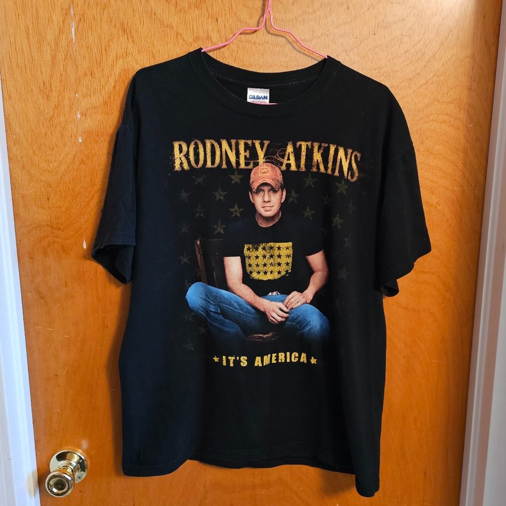 Rodney Atkins It’s America Concert Black T-Shirt